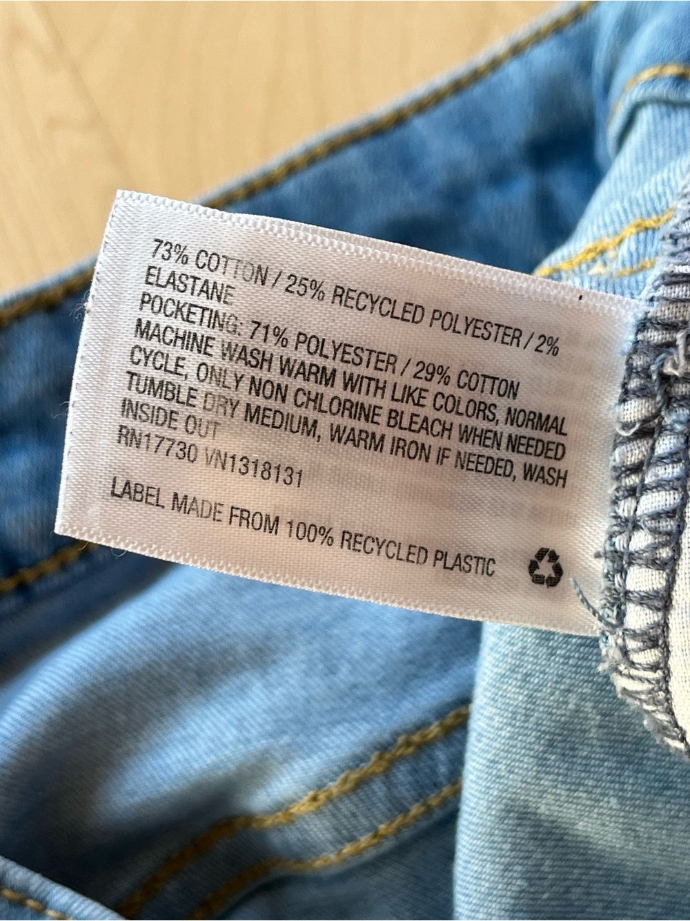 High Rise Skinny Jean Universal Thread Light Blue - Picture 3 of 10